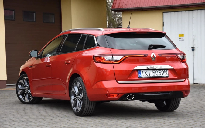 Renault Megane cena 55900 przebieg: 189000, rok produkcji 2018 z Bełżyce małe 781